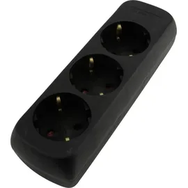 Trendline Trend Line Unitec Steckdosenleiste 3-fach ohne Kabel Steckdosenleiste, Ohne Kabel schwarz