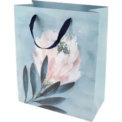 Susy Card, Geschenkverpackung, Geschenktüte Swan lake bloom Maße: (B)255 x (T)120 x (H)310 mm, aus Papier 157 g/qm (Geschenktüte)