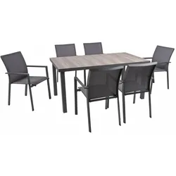 Garden Pleasure Tischset Rana (Tisch + 4 Stühle)