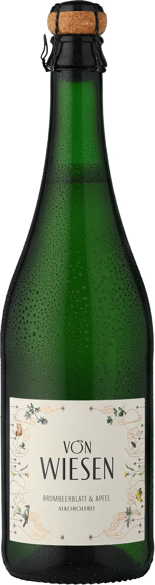 Von Wiesen Apfel & Brombeerblatt Alkoholfrei