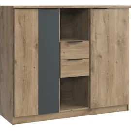 WIMEX Highboard 122 x 105 x 41 cm Beige