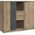 WIMEX Highboard 122 x 105 x 41 cm Beige