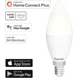 Hama WLAN-LED-Lampe, E14, 5,5W ohne Hub