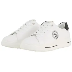 TOM TAILOR Damen Sneaker mit Logo-Print, weiß, Logo Print, Gr. 36