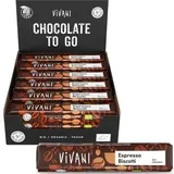 Vivani Espresso Biscotti Riegel bio