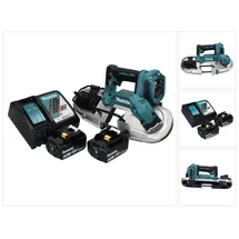 Makita Akku-Bandsäge DPB 183 RM 18 V 66 mm + 2 x 4,0 Ah + Lader