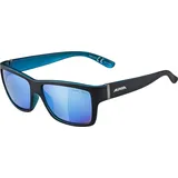 Alpina Kacey A8523.3.33 black matt blue/blue mirrored