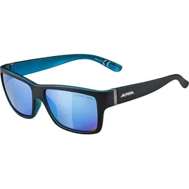Alpina Kacey A8523.3.33 black matt blue/blue mirrored