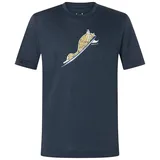 super.natural Duck Dive Kurzarm-T-Shirt Blau 152