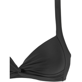 LASCANA Triangel-Bikini Gr. 38, Cup C, schwarz Gr.38