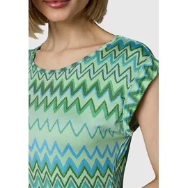 Ragwear Sommerkleid Midikleid Gemustert Blau 42