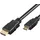 goobay High Speed HDMI-Kabel mit Ethernet HDMI A-Stecker - HDMI C-Stecker (Mini) 1,5 m