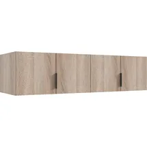 WIMEX Schrankaufsatz WIMEX "Modena", braun (eiche sägerau nachbildung), B:160cm H:40cm T:54cm, Spanplatte, Möbelaufsätze, Schrankaufsatz, Aufsatzschrank