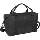 Safta Real Madrid Premium - Wochenendtasche, ideal für Jugendliche verschiedener Altersgruppen, bequem und vielseitig, Qualität und Widerstandsfähigkeit, 68 x 22 x 29 cm, Schwarz, Schwarz, Estándar, Lässig