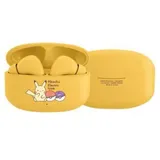 OTL Technologies Pokémon Pikachu Bluetooth 5.1 Kinder-Kopfhörer mit Ladebox, gelb - Gelb