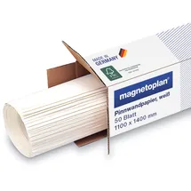 Magnetoplan Moderationspapier 1111552 weiß 50 Blatt