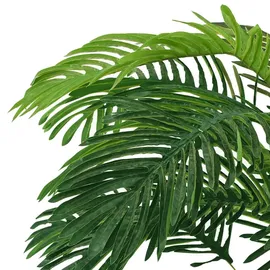 vidaXL Künstliche Palme Cycas mit Topf 140 cm Grün