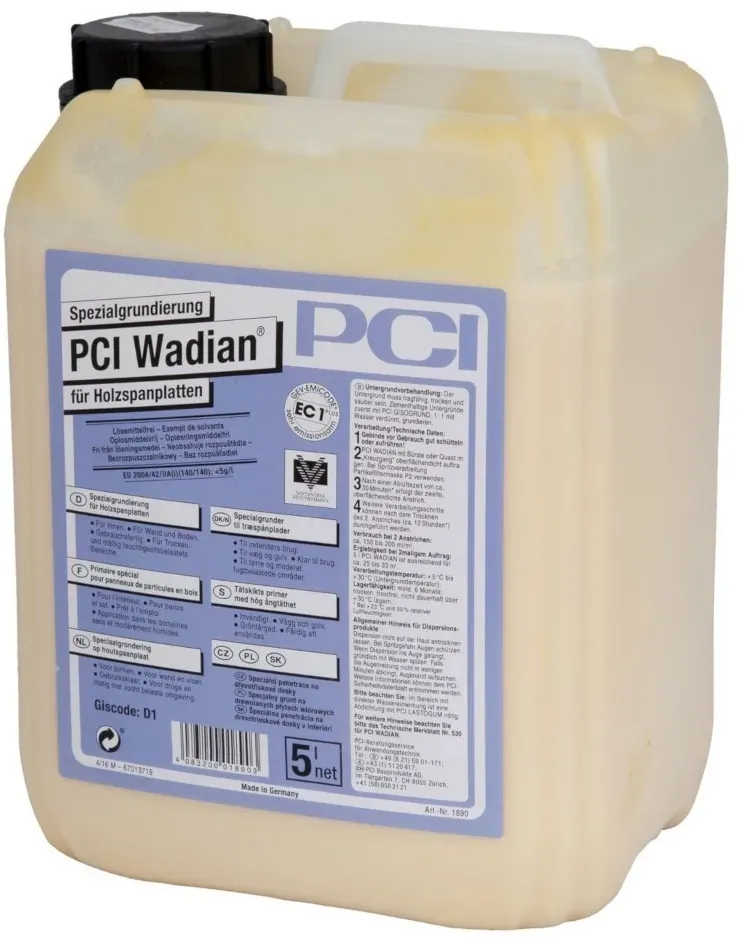 PCI Wadian - Spezialgrundierung f. Holzspanplatten - 5ltr