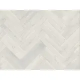 Primaflor PVC Boden TURIN, Fischgrät Weiß 009S, - 2,00m x 1,00m,