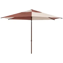 HAY Terrazza 240 x 240 cm Off-White/Burgundy