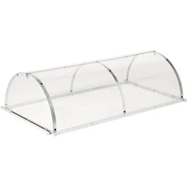 Wilk Hochbeetabdeckung Premium 100 x 59 x 28 cm Transparent