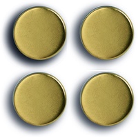 Zeller Magnete gold Ø 2,3 x 0,9 cm