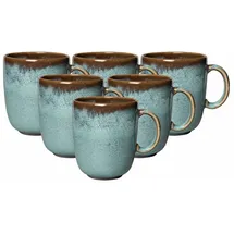 Villeroy & Boch Kaffeetasse 0,4 l Blau 6 St.