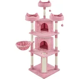 Kratzbaum XXL 174 cm deckenhoch Katzenkratzbaum stabiler Katzenbaum Kletterbaum