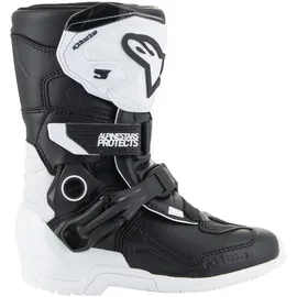 Alpinestars Tech 3S Kinder Stiefel Weiß/Schwarz 30