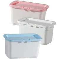 WHAMVOX Waschmittel-box 3er Set Für Waschmittel Waschpulver Behälter Multifunktionale Lagerboxen Für Waschmittelkapseln Und Pulver Und Kunststoff-aufbewahrungs Behälter