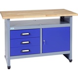 KÜPPER Werkbank ultramarinblau (B x H x T) 1200 x 840 x 600mm