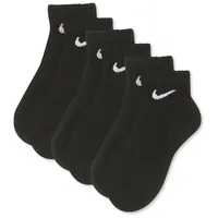 Nike Everyday Lightweight Trainings-Knöchelsocken Black/White 46-50