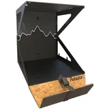 Peruzzo Unisex-Adult Cvp1289 PORTACICLO/OGGETTI A Muro Bike KIT Box, Schwarz, Einheitsgröße EU