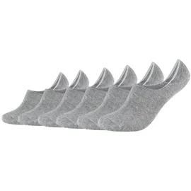 CAMANO Füßlinge 6er Pack grau 35-38