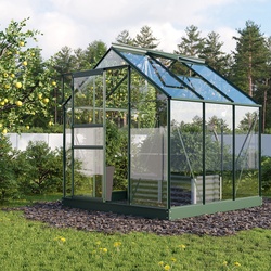Vitavia Gewächshaus "Planet 3800" inkl. Fundament,smaragd,3,8 m2
