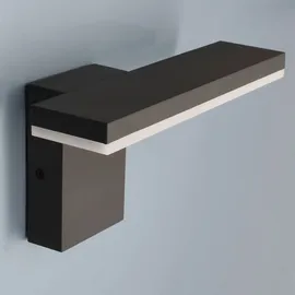 Maxkomfort Außenwandleuchte Aluminium 10 W 17503 schwarz