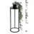 DanDiBo Ambiente Blumenhocker 50 x 50 cm Schwarz