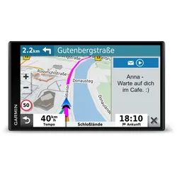 Garmin DriveSmart 65 EU MT-D Navigationsgerät mit 6,95 Zoll Farbdisplay, 3D-Karten Europa, Live Traffic, Sprachsteuerung & Fahrerassistenz