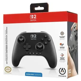 PowerA Advantage Wireless Controller Schwarz Nintendo Switch