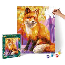 Schipper 609130863 - Malen nach Zahlen Polygon Art Fuchs