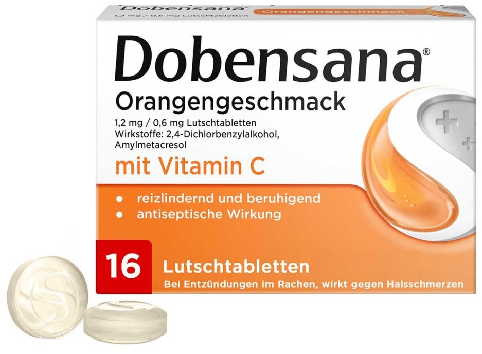 Dobensana Orange 1.2mg Lutschtabletten