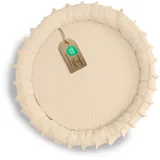 lilimaus Bodenkissen Kinder [Großes Kissen in 12 Farben] - Sitzkissen mit 100% Musselin-Baumwollbezug - hautfreundlich, atmungsaktiv und waschbar - Spielmatte Baby