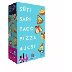 Torte, Suppe, Taco, Pizza, Geschenk - Kartenspiel auf Ungarisch
