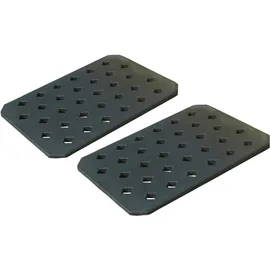 emtez Auffangwanne Polyethylen 119,5x79,5x18,5cm weiß