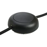 EHMANN 2420x0800 Elektronischer Schnurdimmer T24.08 schwarz, Phasenanschnitt, 230V, 50Hz,