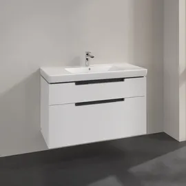 Villeroy & Boch Waschtischunterschrank 2 Auszüge 98,7 x 59 x 44,9 cm Weiß