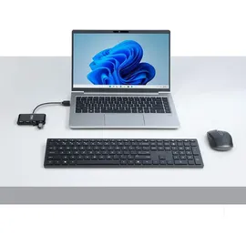 Startech StarTech.com 4-Port USB 2.0 Hub, USB Busbetrieben, Mini USB Hub für Reisen, Multi USB Adapter/Verteiler, Mobiler USB Splitter