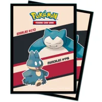 POKEMON JUEGO DE CARTAS Sammelkarte Pokemon TCG Karten 65 Hüllen UP Relaxo Sleeves bunt