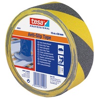 tesa Anti-Rutsch-Band gelb, schwarz 50,0 mm x 15,0 m