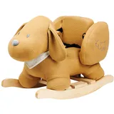 Nattou Schaukeltier Hund Charlie, Braun